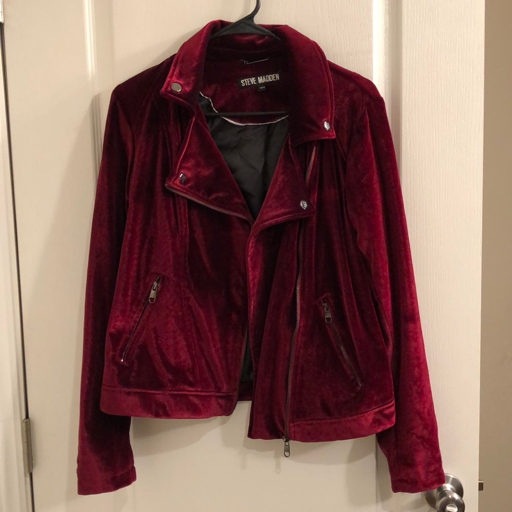 NWT Velvet Red Jacket